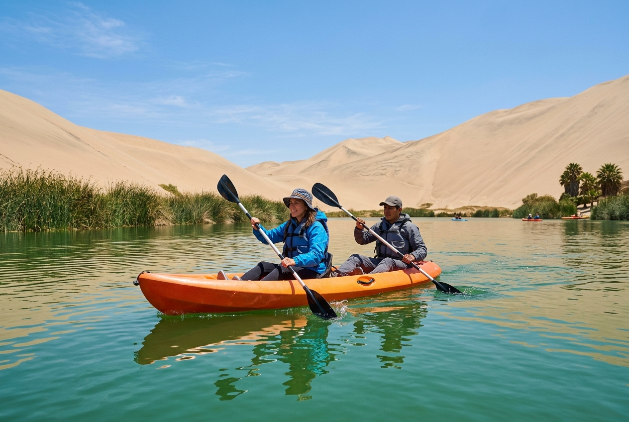 Laguna Moron Humay Pisco Oasis